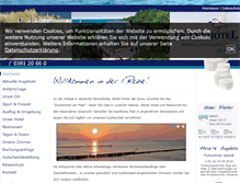 Tablet Screenshot of duenenhotel.de